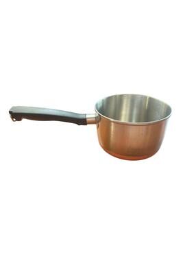 Vintage Maid of Honor Sears Roebuck Copper Bottom Stainless Steel Saucepan Pot